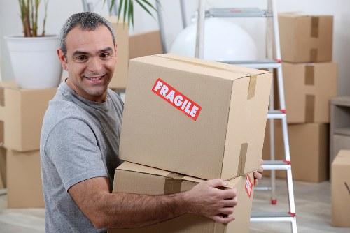 Small removals van ready for a local move in Uxbridge
