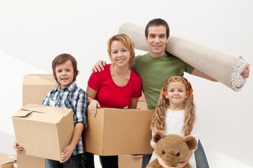 Modern locked storage units in Uxbridge